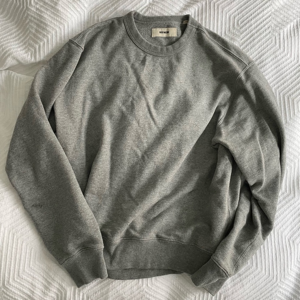 Buck Mason Interloop Crew Sweatshirt